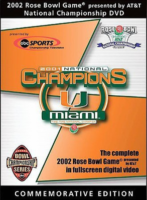 

2002 ROSE BOWL:MIAMI FL VS NEBRASKA ((DVD English)