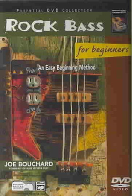 

ROCK BASS FOR BEGINNERS(DVD English)