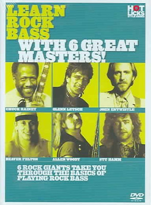 

LEARN ROCK BASS WITH 6 GREAT MASTERS(DVD English)