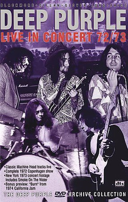 

DEEP PURPLE LIVE IN CONCERT 1972-73(DVD English)