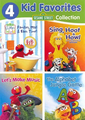 

4 KID FAVORITES:SESAME STREET(DVD English)