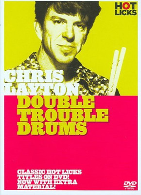 

CHRIS LAYTON:DOUBLE TROUBLE DRUMS(DVD English)