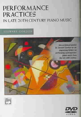 

PERFORMANCE PRACTICES IN LATE 20TH CE(DVD English)