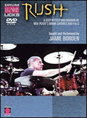 

RUSH LEGENDARY LICKS FOR DRUMS(DVD English)