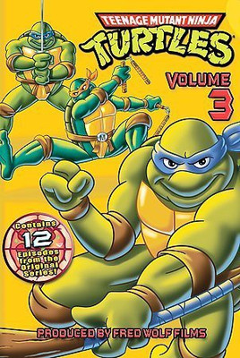 

TEENAGE MUTANT NINJA TURTLES VOL 3(DVD English)