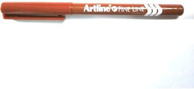 

Artline Brown Fineliner Pen(Pack of 30)