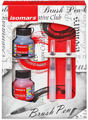 

Isomars Brush Pen Calligraphy(Pack of 4)