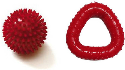 

Foodie Puppies Spike & Trio Rubber Ball, Rubber Chew Toy For Dog