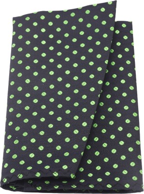 EXOTICA FASHIONS Polka Print Poly Silk Pocket Square