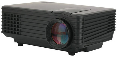 

Wonder World ® Mini Multimedia Home Theater Projectors USB HDMI 800 lm LED Corded Portable Projector(Black)