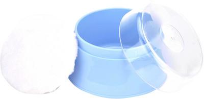 

GoodStart Blue Polyester Fibre Powder Puff & Case For Babies(Blue)