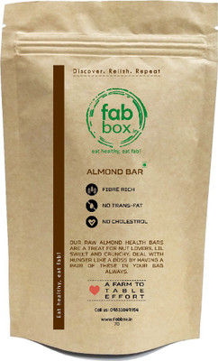 

FabBox Almond� Protein Bars(70 g, Almond)