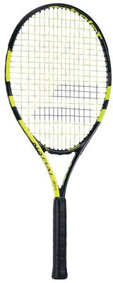 

Babolat NADAL JUNIOR 26 Black Strung Tennis Racquet(G0 - 4 Inches, 245 g)
