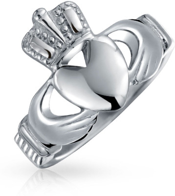 

Bling Jewelry Silver Ring, Grey