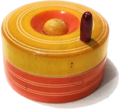 Crafts India Wooden Grinding Stone
