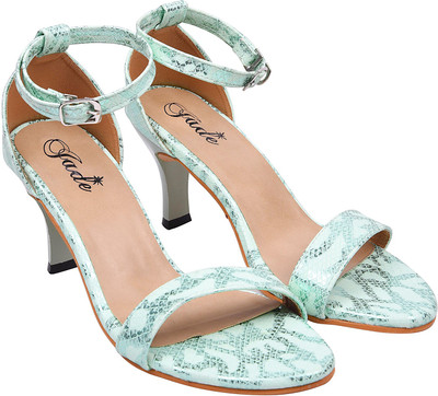 

Jade Women SnakeGreen Heels