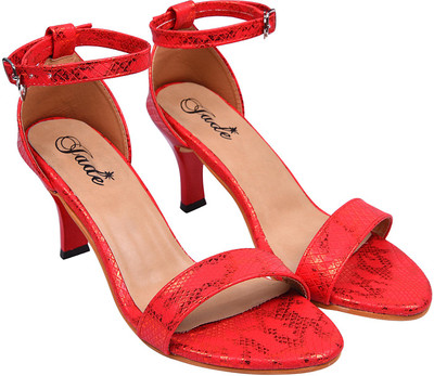 

Jade Women SnakeRed Heels