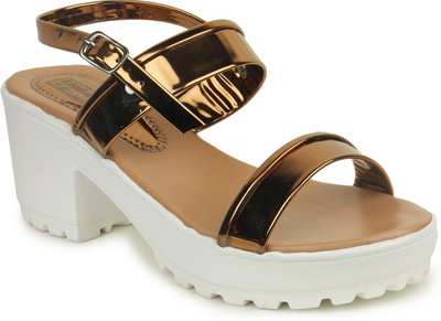 

London Steps Women Copper Wedges