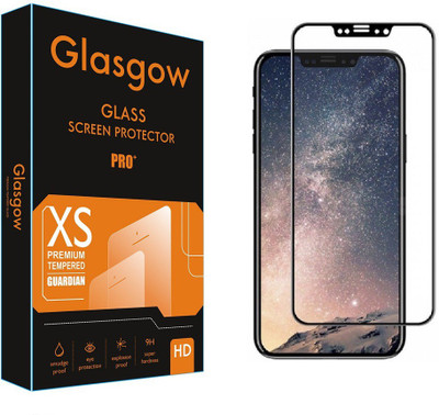 Glasgow Tempered Glass Guard for Apple iPhone X(Pack of 1)