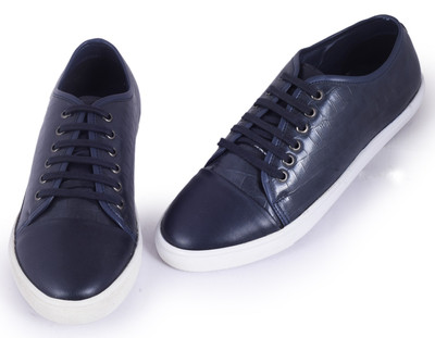

Abelardo De Moda Abelardo De Moda Blue Faux Leather Croc Print Sneakers Sneakers For Men(Blue