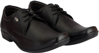 

FAUSTO Trendy Lace Up For Men(Black