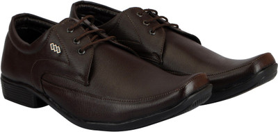 

FAUSTO Trendy Lace Up For Men(Brown