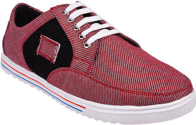 

TWIN Canvas Shoes For Men(Multicolor, Red