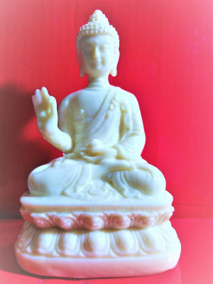 

Guatam Budh White Idols. Guatam Budh White Idols. Decorative Showpiece - 9.5 cm(Acrylic, White)