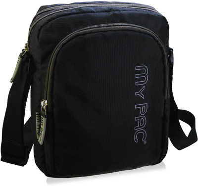 

My Pac Db Men & Women Casual Black Polyester Sling Bag
