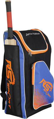 

RS SPORT Junior Edition Blue Cricket Kit Bag(Blue, Kit Bag, Black;blue;orange