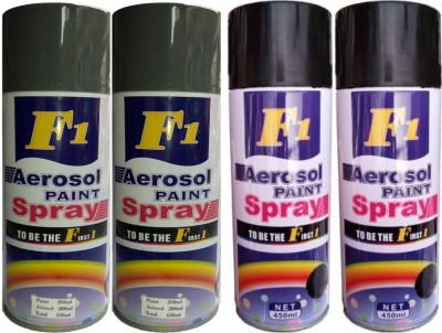 

F1 multicolor Spray Paint 450 ml(Pack of 4)