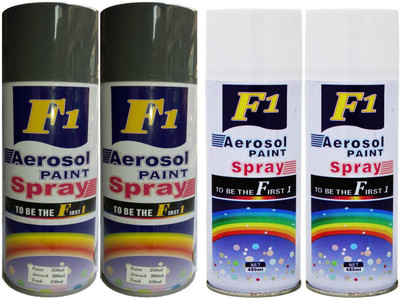 

F1 multicolor Spray Paint 450 ml(Pack of 4)