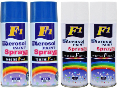 

F1 multicolor Spray Paint 450 ml(Pack of 4)