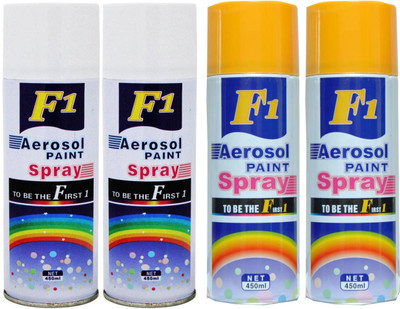 

F1 multicolor Spray Paint 450 ml(Pack of 4)