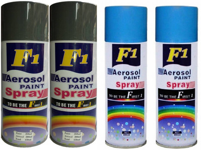 

F1 multicolor Spray Paint 450 ml(Pack of 4)
