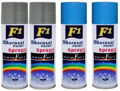 

F1 multicolor Spray Paint 450 ml(Pack of 4)