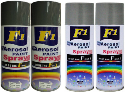 

F1 multicolor Spray Paint 450 ml(Pack of 4)