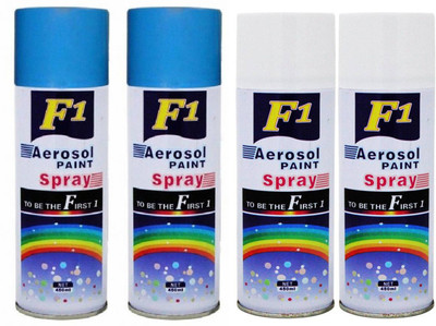 

F1 multicolor Spray Paint 450 ml(Pack of 4)