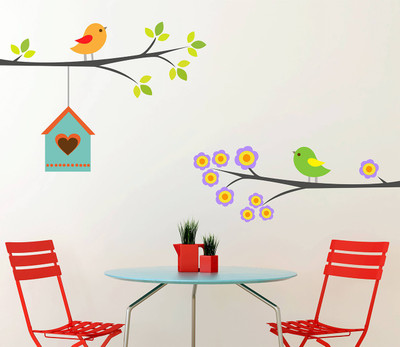 

WALLSTICK  Vinyl Sticker(Pack of 1, Multicolor