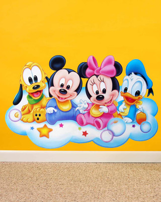 

RNG  3d pvc vinyl home décor wall sticker with hd color Sticker(Pack of 1, Multicolor