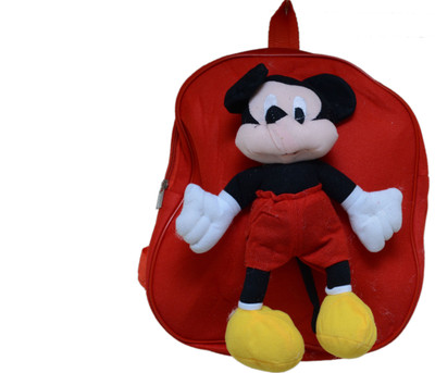 FAB 5 School Bag - 37 cm(Red)