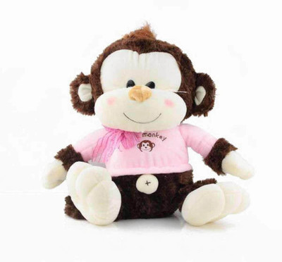 

Grab A Deal Cream and Brown Natkhat Monkey Animal Soft Toy - 15 inch(Brown)