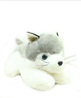 

soniya Enterprises dog - 39 cm(Grey)