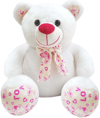 

Ultra Snowy Teddy Bear Soft Toy - 15 inch(Snow White)