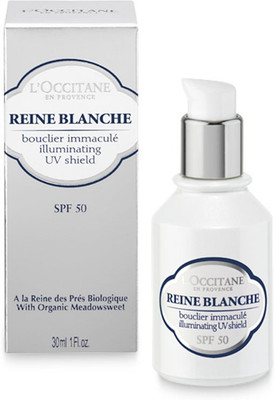 

L'Occitane Reine Blanche Illuminating UV Shield - SPF 50 PA++(30 ml)