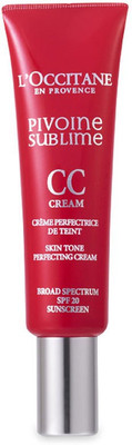 

L'Occitane Peony CC Skin Tone Perfecting Cream Medium - SPF 20 PA++(30 ml)