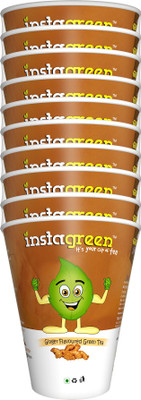 

Instagreen Flavoured Refill pack of Ginger Green Tea Vacuum Pack(80 g)