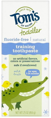 

Toddler Tom's Training Toothpaste Mild Fruit (3-24m) - 49.6g Toothpaste(50 g)