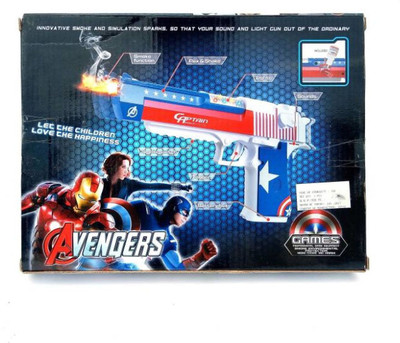 

Debina Store Smoke Gun- Captain America(Multicolor)