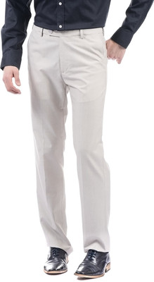 ARROW Slim Fit Men White Trousers